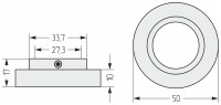 Отражатель TUBE (d 3/4&quot;)