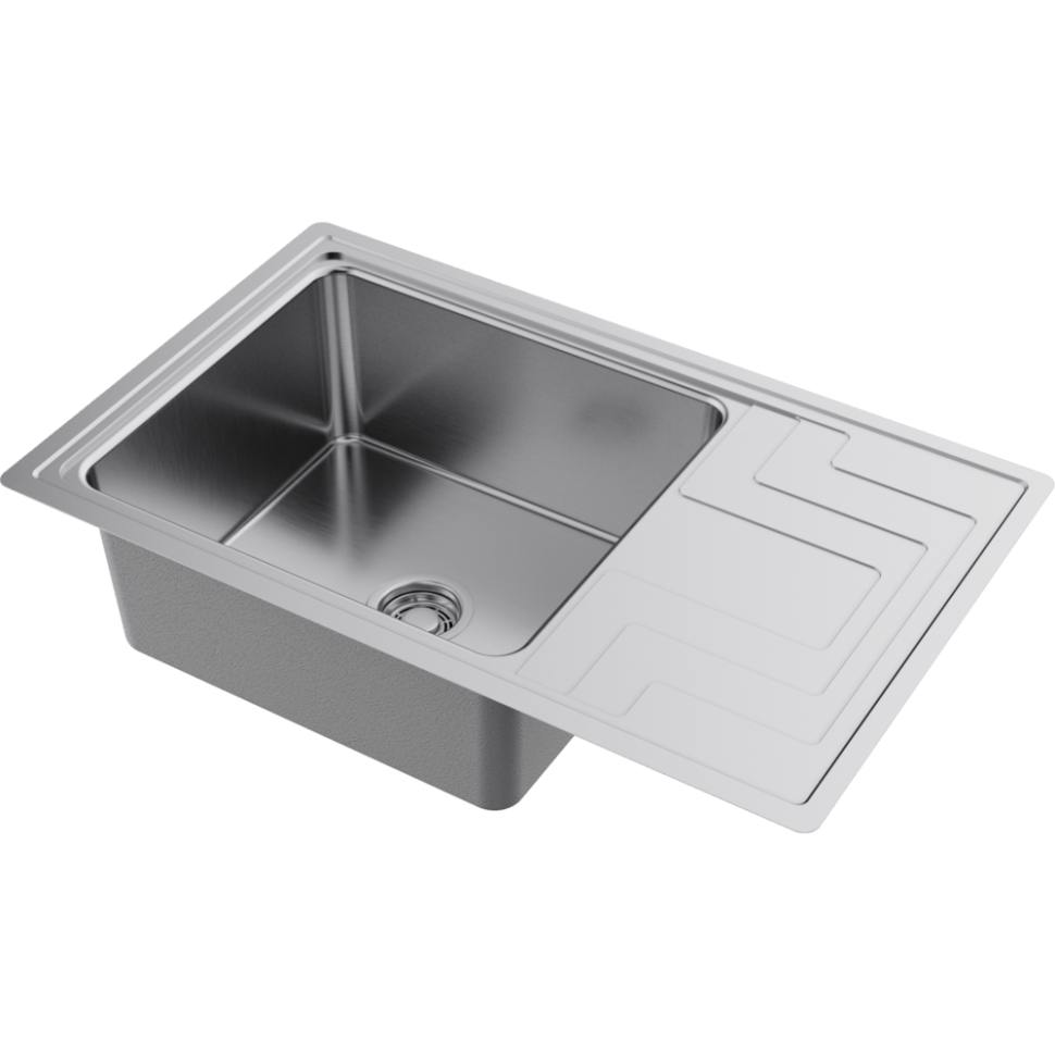 Кухонная мойка Omoikiri Mizu 78-LB-IN нерж. сталь/нержавеющая сталь