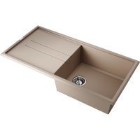 Кухонная мойка Omoikiri Tedori 100-SA Tetogranit/бежевый