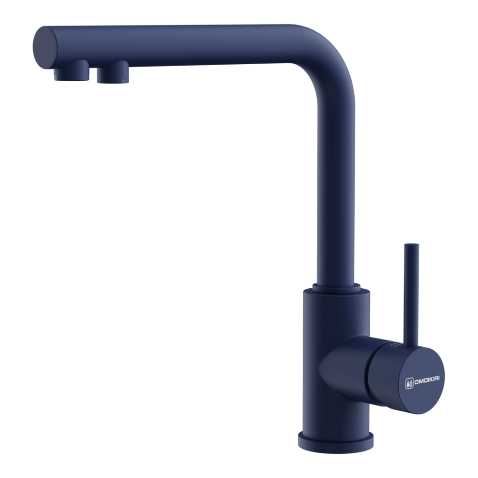 Смеситель для кухни Omoikiri Nakagawa 2 Plus-IB латунь/indigo blue