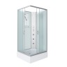 Душевая кабина Niagara Classic NG-33084-14QBKG (100х80х200) средний поддон(26см),стекло матовое,4 места