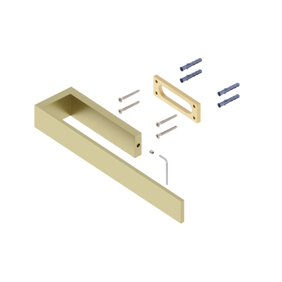 Полотенцедержатель Timo Petruma 15250/17 золото матовое