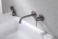 Смеситель ABBER Wasser Kreis AF8112NG для раковины скрытого монтажа, никель