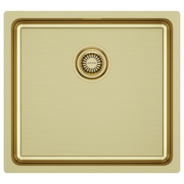Мойка нерж. сталь VISTA 48, PM304844-LG, светлое золото, 480х440мм, Paulmark