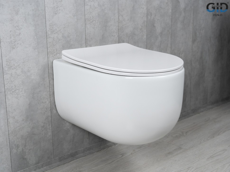 Унитаз подвесной Tornado Gid Tr2133TF 62262Y белый 49x36x34