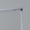 Душевая дверь Софт 2 (Soft 2) VDS-3SO2100CLG, 1000, брашированное золото, стекло прозрачное,
