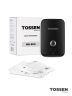 TOSSEN MN-500 MB - механический диспенсер жидкого мыла (коллекция «Матовый чёрный»)