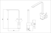 Смеситель OULIN OL-8075S