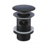 Донный клапан для раковин Ceramalux BB005MB Черный матовый