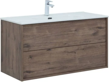 Тумба с раковиной Lino 100 (Flat) Дуб Веллингтон