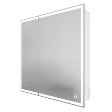 Шкаф-зеркало "МЕРКАДО-70 см" Пр. с LED подсветкой