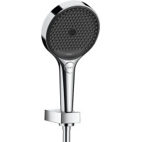 Душевой набор Hansgrohe Rainfinity: ручной душ 130 мм, 3jеt, держатель, шланг 160 см, цвет: хром 26852000