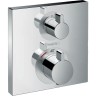 Смеситель для ванн, для душа Hansgrohe Ecostat Square хром (15714000)