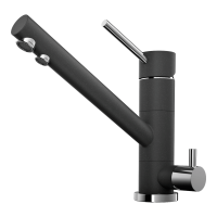 Смеситель для кухни Omoikiri Tonami-BL латунь/черный