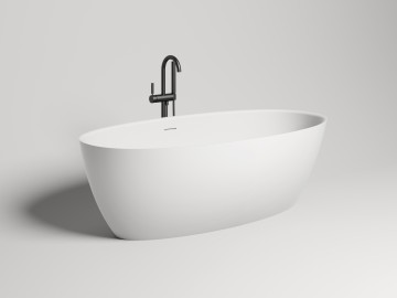 Ванна отдельностоящая ALDA 160x70 покраска по RAL полностью S-Sense Глянцевое
