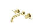 Смеситель для раковины Groove VBFW-4G1BG4 встраиваемый, брашированное золото