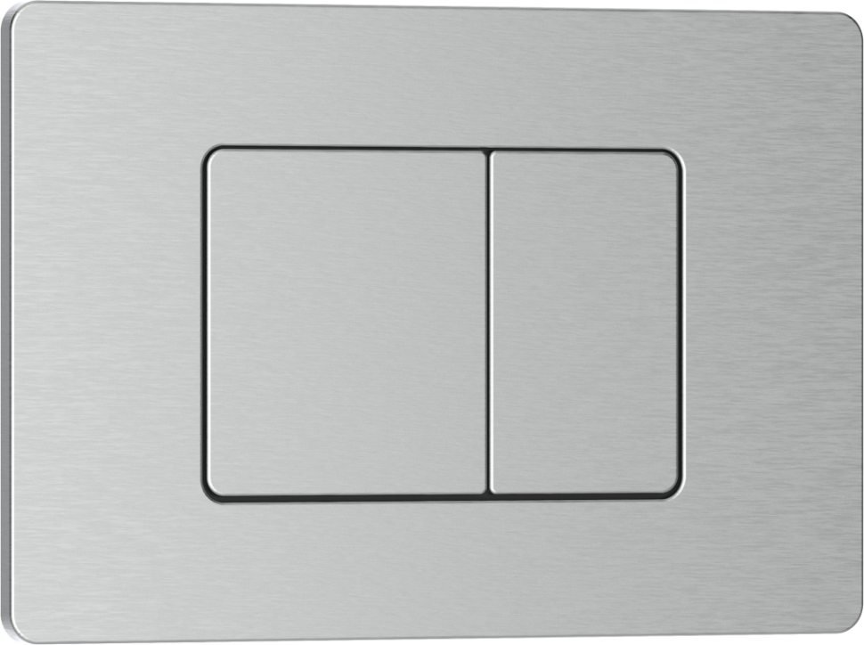 Кнопка смыва IBERICA BLANCA INOX-C нержавеющая сталь, хром матовый (IB.B011.003.002)