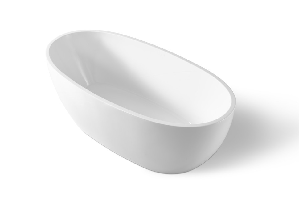 Акриловая ванна без перелива BELBAGNO BB69-1700-W0, 1700x820x600