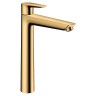 Смеситель для раковины Hansgrohe Talis E 71716990 золото