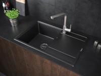 Мойка FLUGEN 50-780, IT-GRANIT, PM217850-BL, черный, 780х500 мм, Paulmark