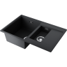 Кухонная мойка Omoikiri Daisen 78-2-BL Artgranit/черный