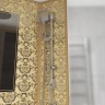 Душевая кабина Niagara Luxe NG-7711GR (90x120х215) низкий поддон(15см),дверь раздвижная,стенки золото,6 мест