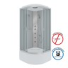 Душевая кабина Niagara Classic NG-2308-14G (90х90х215) высокий поддон(40см),стекло матовое,4 места