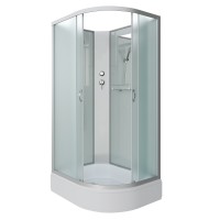 Душевая кабина Niagara Classic NG-33394-14LBK (130х90х200) средний поддон(26см),стекло матовое,4 места