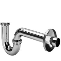 Сифон для раковины Ceramalux BC-068 нержавеющая сталь