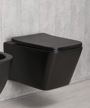 Унитаз подвесной Gid Tr2144Bm 62225Y черный матовый 52x36x33.5