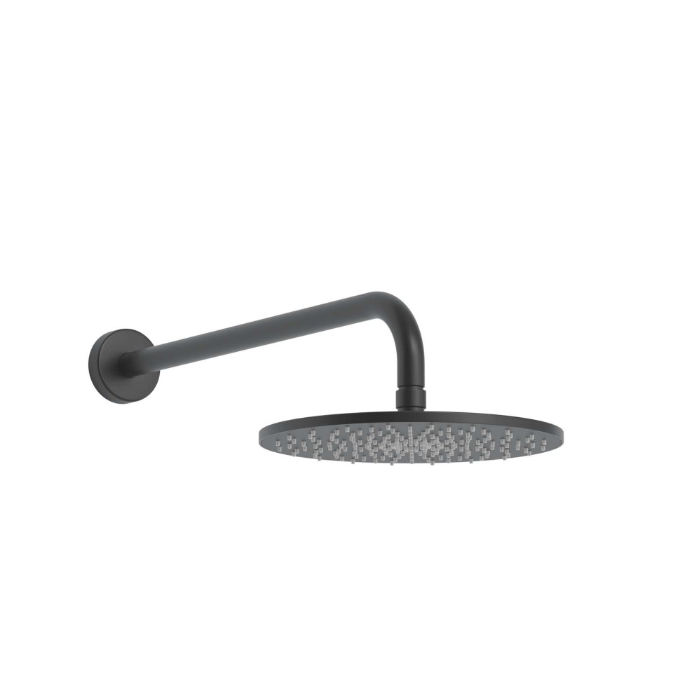 Душевой комплект BERGES NARDIS 3R BLACK, черный матовый
