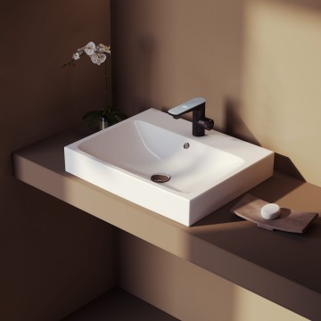 Раковина BERGES Strati, 60х48,5 см