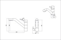 Смеситель EMAR EC-3008 3008.6 Барит