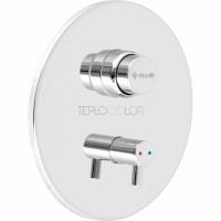 Смеситель для душа, порционный, скрытого монтажа - с регулировкой температуры