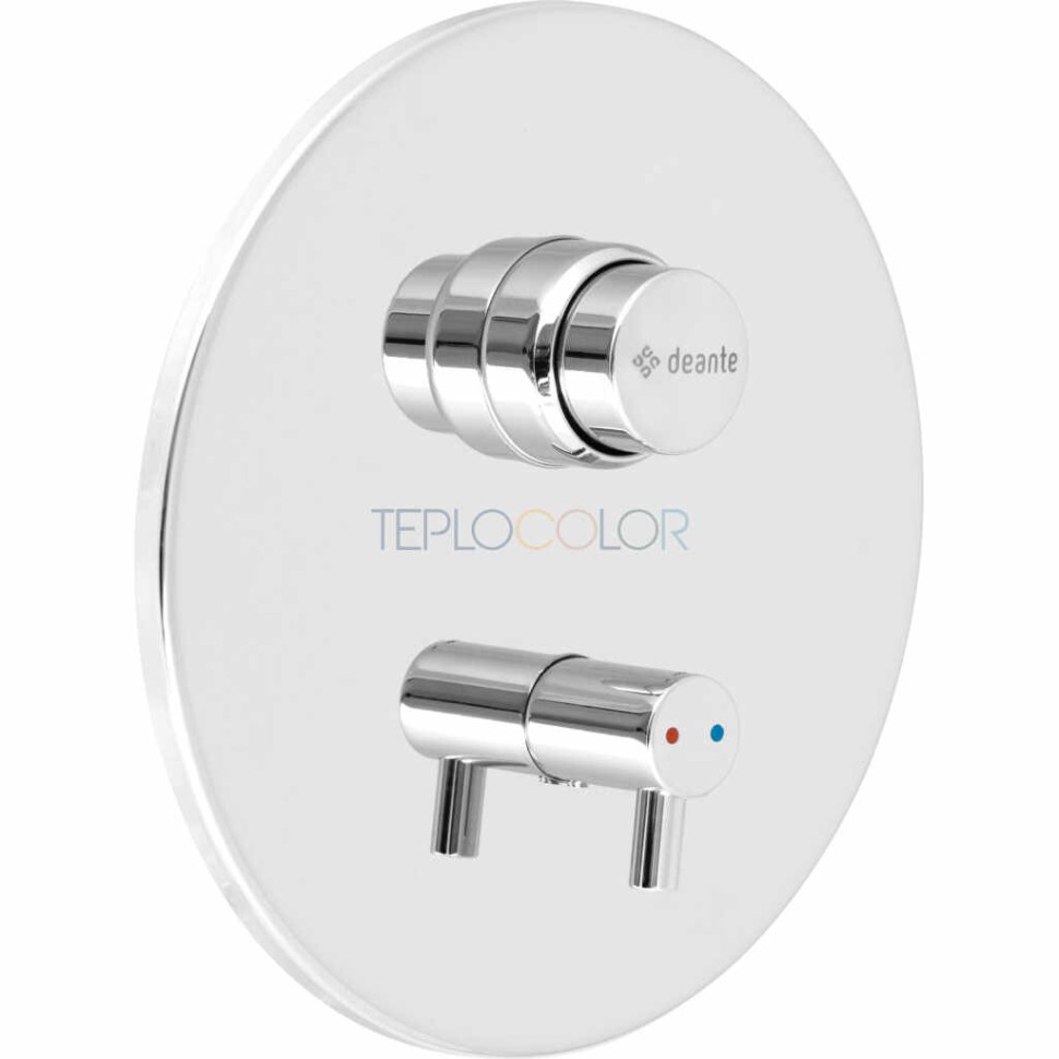 Смеситель для душа, порционный, скрытого монтажа - с регулировкой температуры