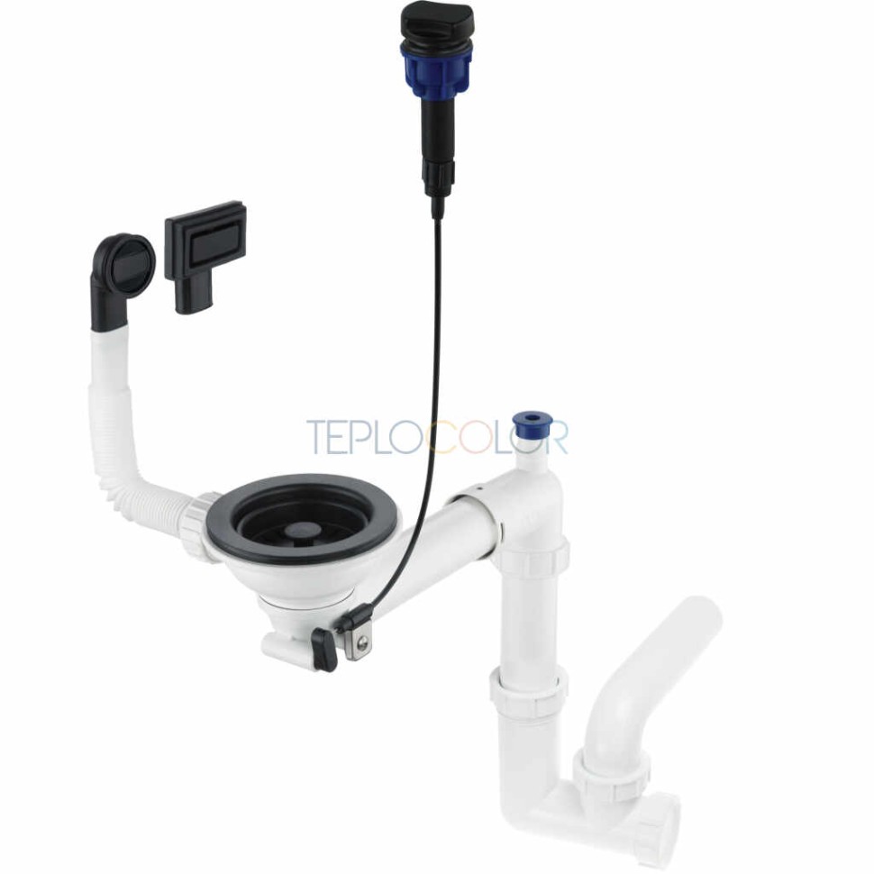 Сифон для гранитной мойки, 1-функция - Space Saver