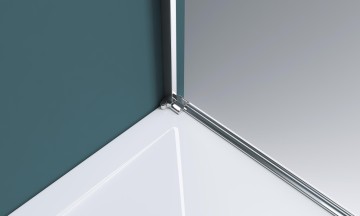 Душевая дверь BelBagno KRAFT-B-12-60/60-C-Cr-L