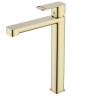 AQM6614BG Parma Смеситель для раковины однорычажный, Brushed gold