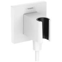 Держатель верхнего душа Hansgrohe FixFit, цвет: белый матовый 26889700