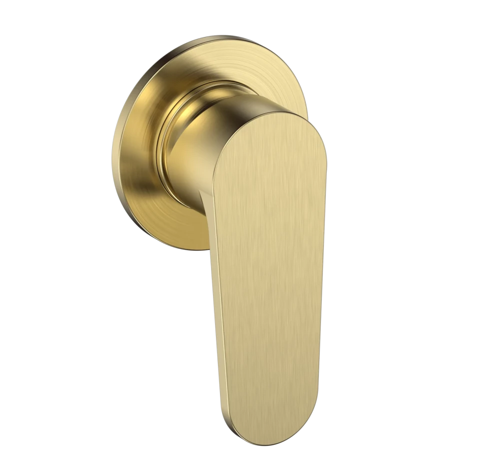 AQM8813BG Novara Встраиваемый смеситель в комплекте с внутр. частью, цвет золото шлифованное