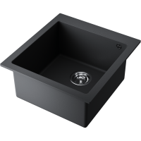 Кухонная мойка Omoikiri Bosen 47-BL Tetogranit/черный