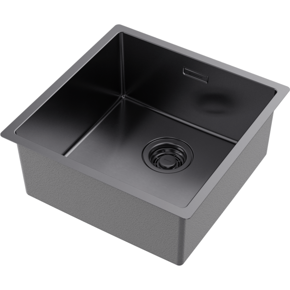 Кухонная мойка Omoikiri Tadzava 44-U/I Ultra-GM нерж. сталь/вороненая сталь