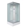 Душевая кабина Niagara Classic NG-33084-14QP (100х80х215) средний поддон(26см),стекло матовое,4 места