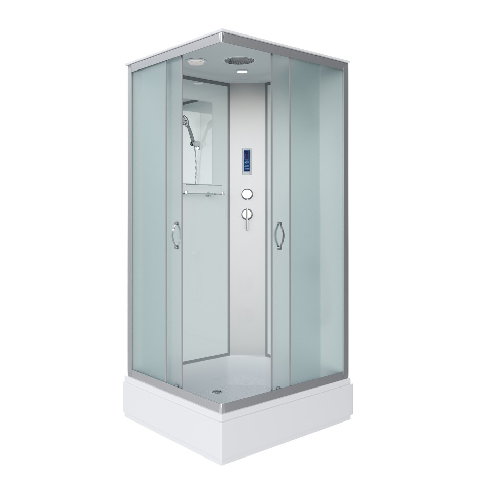 Душевая кабина Niagara Classic NG-33084-14QP (100х80х215) средний поддон(26см),стекло матовое,4 места