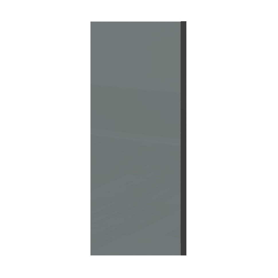 Боковая стенка Grossman Classic 200.K33.04.100.21.10 (100х195) черный матовый,стекло тонированное, 1 место
