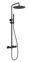 Душевая система MILLEAU Tissage ML5219KDM-GB без излива, Черный гянец