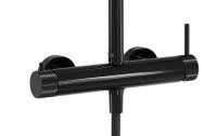 Душевая система MILLEAU Tissage ML5219KDM-GB без излива, Черный гянец