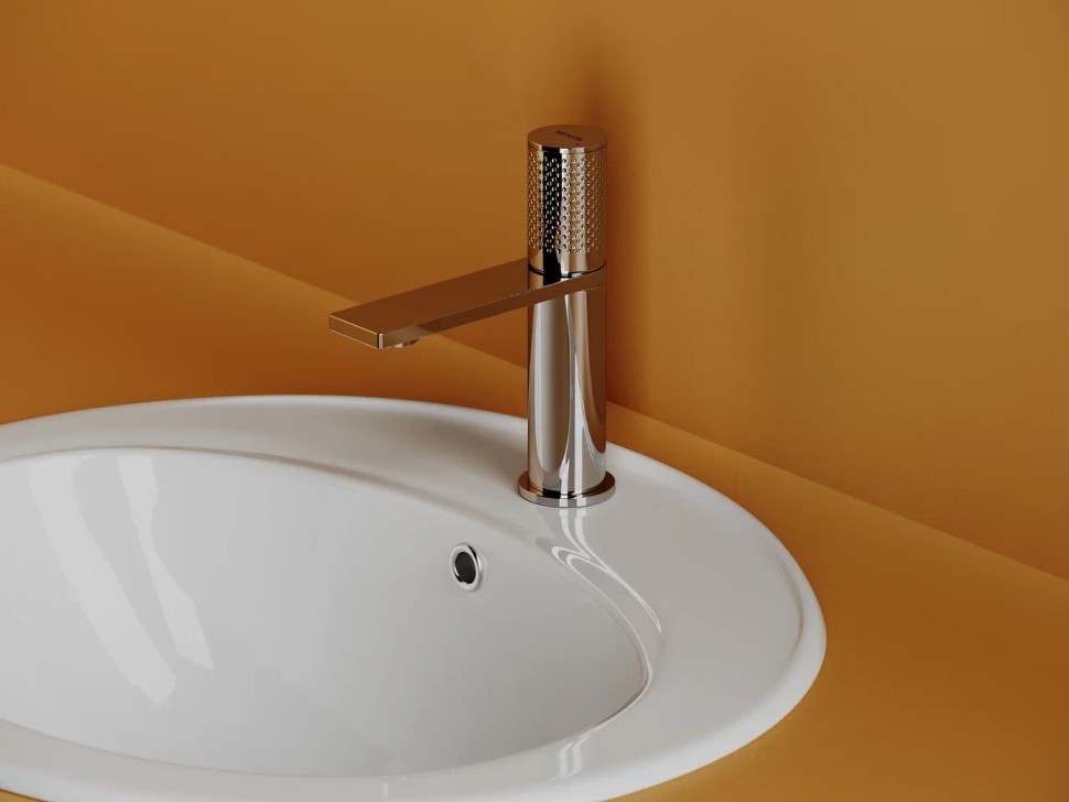 Раковина встраиваемая сверху CERAMICANOVA Sun с отверстием слива - перелива овальной формы 565x495x200 мм цвет белый арт. CN6079