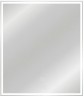 Зеркало STYLE LINE-шкаф "КВАРТЕТ 65*80" с подсветкой, сенсор на зеркале