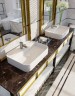 AQM5003 Раковина настольная с отверстием под смеситель. 610x450x120
